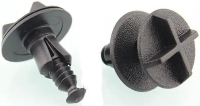 Alt view image 4 of 6 - Paiying 10x Plastic Clips Bumper Engine Cover Fender Trim Fastener For Jaguar Land Rover