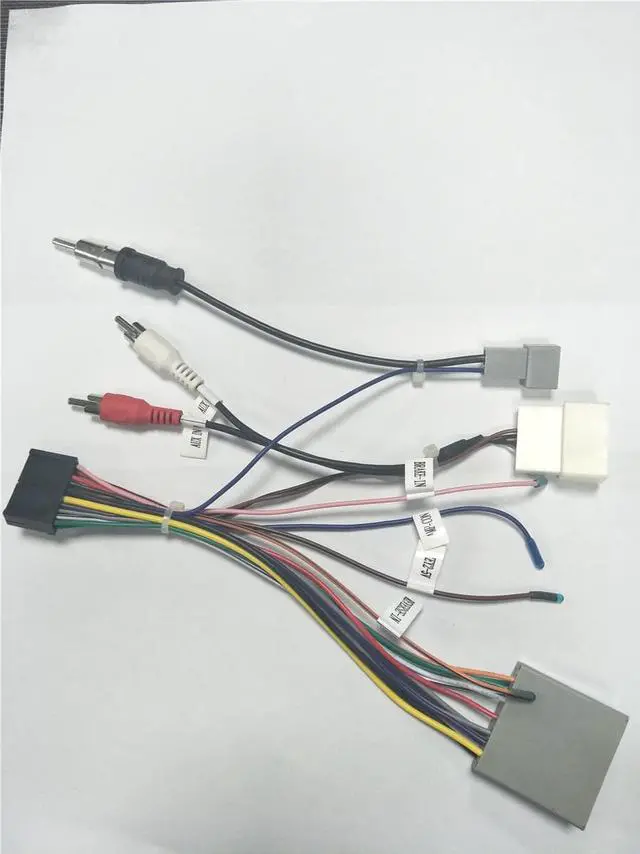 Alt view image 3 of 6 - 20 PIN Wiring Android Power Cable Harness Connector Adapter For CRV Car Stereo