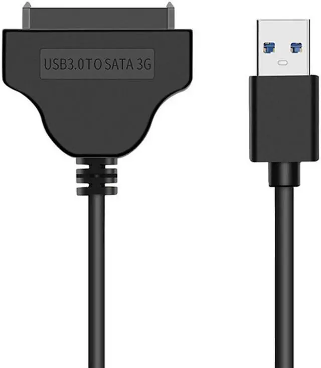 Alt view image 2 of 5 - Hard Drive Adapter Cable USB 3.0 to 2.5" SATA 22pin Hard Drive Adapter Cable SATA to USB 3.0 Converter for SSD/HDD