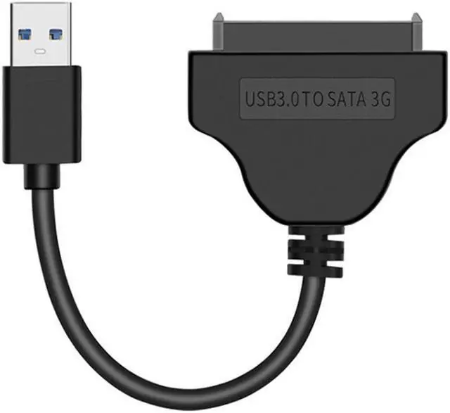 Alt view image 5 of 5 - Hard Drive Adapter Cable USB 3.0 to 2.5" SATA 22pin Hard Drive Adapter Cable SATA to USB 3.0 Converter for SSD/HDD