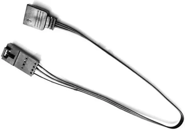 Alt view image 2 of 5 - Adapter cable works with 3-pin 5V Addressable RGB connectors
For Motherboard RGB (Aura/Mystic Light) to Corsair Fan(LL, HD, ML, SP-PRO, QL) Adapter
