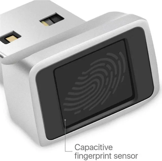 Alt view image 6 of 7 - Yingshan "USB Fingerprint Reader For Windows 10 Hello, Biometric Scanner For Laptops & PC 360 Degree Sensor Security Device"