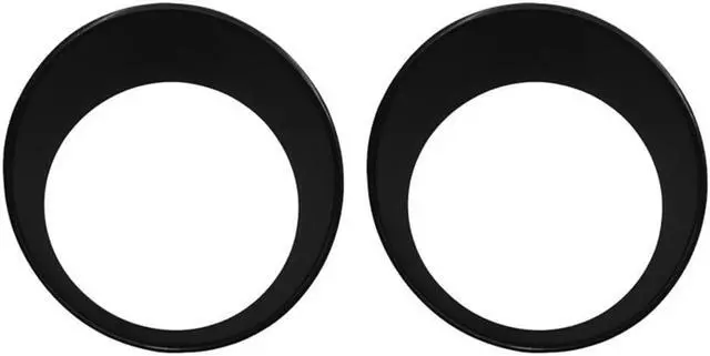 Alt view image 2 of 6 - Acaigel Mesh Grille Grill Insert + Headlight Turn Light Cover Trim For 2018-2022 Jeep Wrangler JL JLU