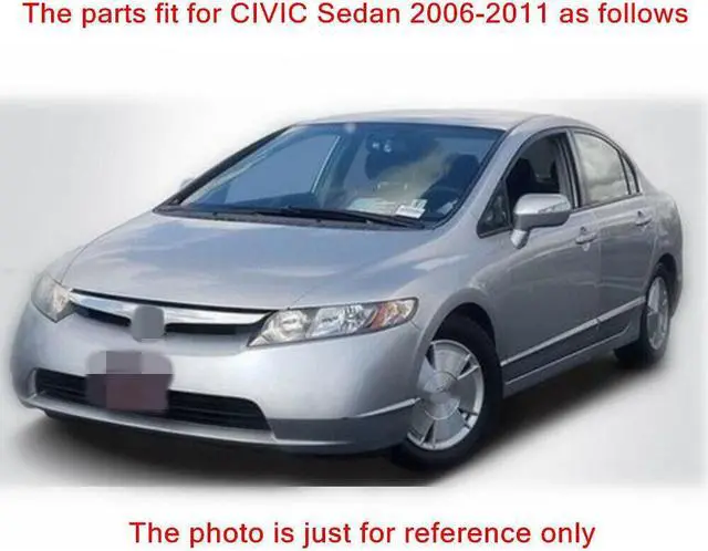 Alt view image 6 of 7 - Acaigel Door Weatherstrip Moulding Seal Weather Strip Front Left for CIVIC Sedan 2006-11