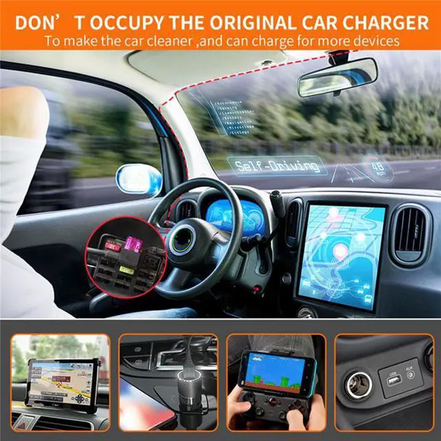 Alt view image 7 of 7 - Acaigel Car Dash Cam DVR Hardwire Cable Kit Video Recorder 12/24V To 5V Mini/ Micro USB Charger Line Kit