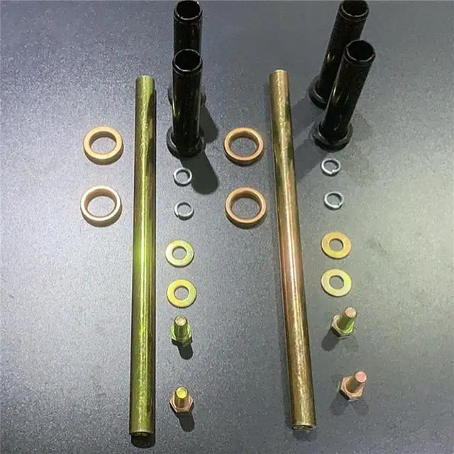 Alt view image 5 of 5 - Paiying Front Lower A-ARM Bushing Shaft Kit for Polaris Sportsman 500 570 600 700 800