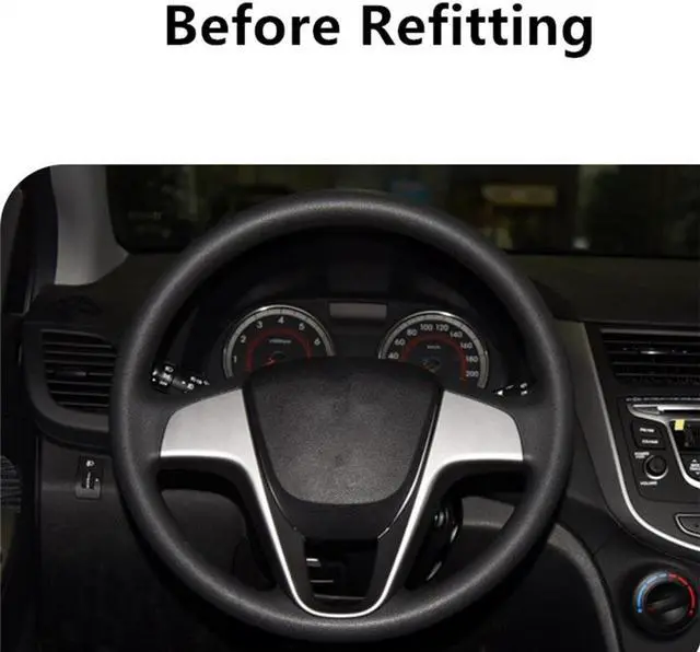 Alt view image 5 of 5 - Paiying Steering Wheel Remote Control Switch for Hyundai ACCENT Solaris 2011-2015+