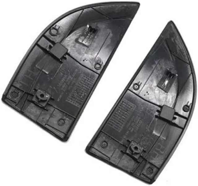 Alt view image 5 of 5 - Yassdwbn LH & RH Rear Door Delta Molding For 06-10 Hyundai Accent 83830-1E000 83840-1E000