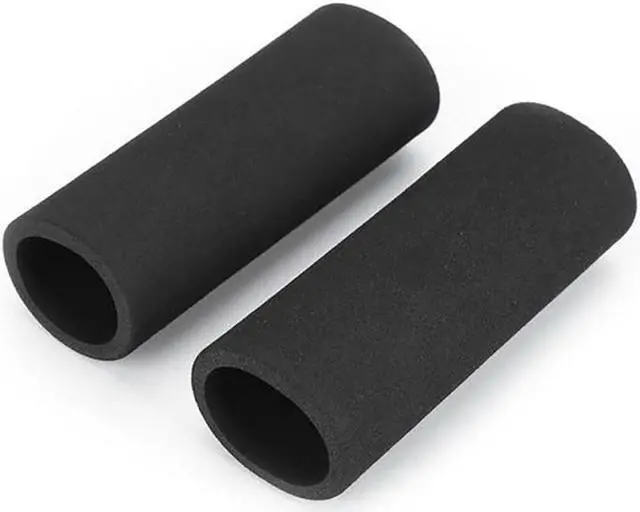 Alt view image 2 of 6 - Acaigel 2 Pcs Foam Anti-Vibration Comfort Motorcycle Handlebar Grip Cover For Honda BMW