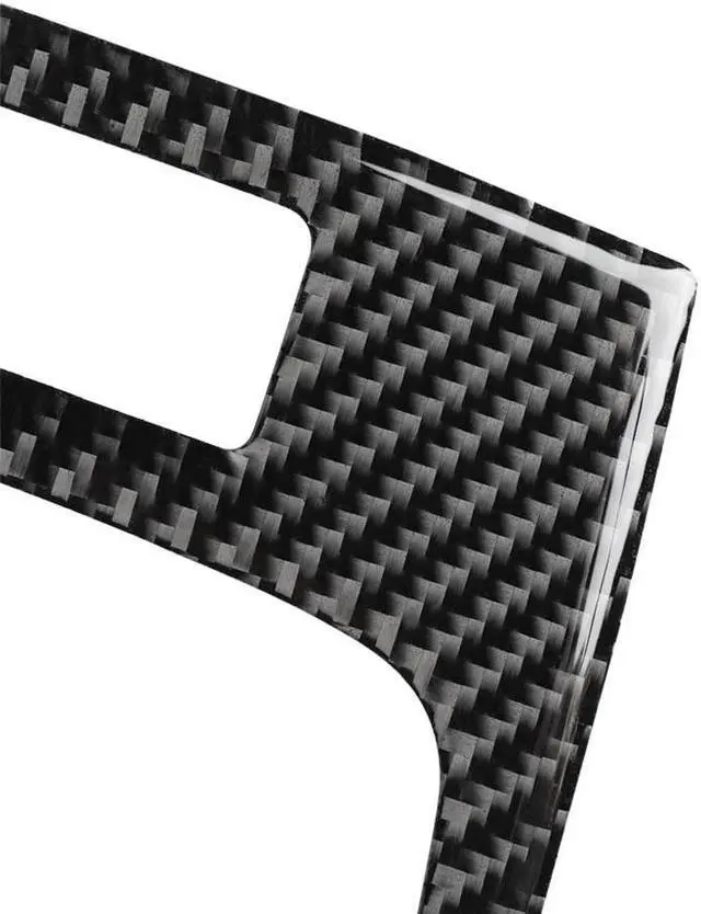 Alt view image 6 of 7 - Acaigel Carbon Fiber Console Gear Shift Panel Cover Trim For BMW 3 Series M3 E46 98-05 LHD only