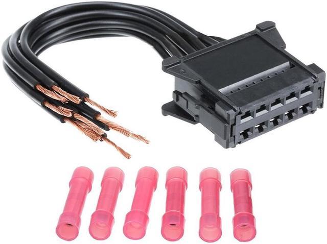 Heater Blower Resistor Blower Motor Resistor 7701060001 7701060002 Heater  Blower Motor Resistor 7701209803 With Wiring Replacement For Clio MK III 