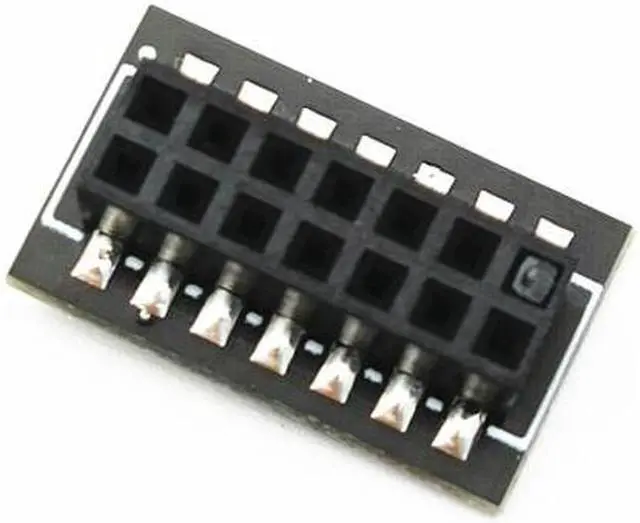 Alt view image 4 of 5 - Yingshan TPM-SPI 2.0 Module Security Module Board For ASROCK ASRock Pack SPI Motherboard 14-1 PIN
