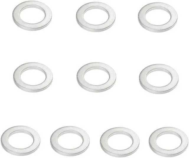 Alt view image 3 of 5 - Yassdwbn 10X 18Mm Transmission Drain Plug Washer For Honda Accord Civic Cr-V Odyssey Fit