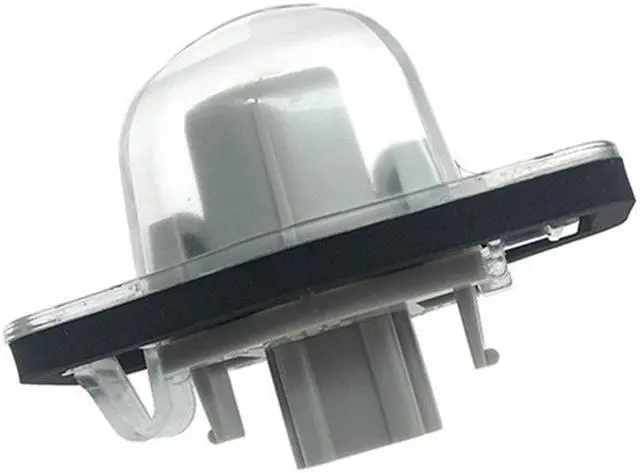 Alt view image 4 of 5 - Yassdwbn 1pc License Plate Light Rear Lamp With Bulb For Honda Accord Civic Pilot CR-V