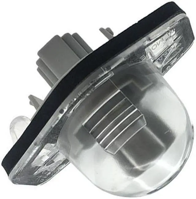 Alt view image 5 of 5 - Yassdwbn 1pc License Plate Light Rear Lamp With Bulb For Honda Accord Civic Pilot CR-V