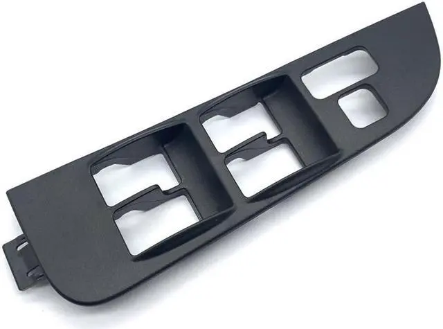 Alt view image 5 of 5 - Yingshan Driver Master Power Window Switch Bezel Trims Black For Toyota Corolla 1998-2002