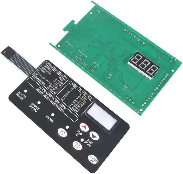 Alt view image 4 of 7 - 42002-0007S Control Board Kit with 472610Z Switch Pad For Pentair MasterTemp NA/LP