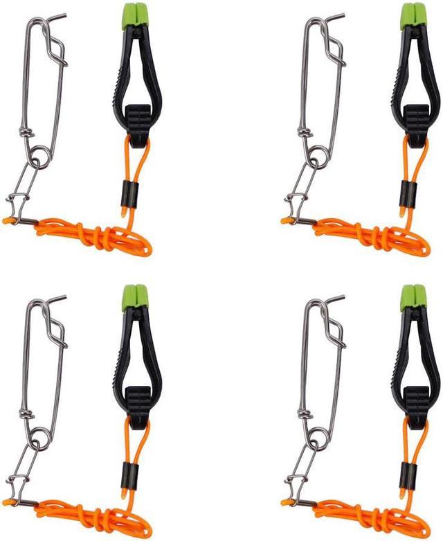 4pcs 17 inch Power Grip Line Release Clips for Weight, Planer Board, Kite, Fishing