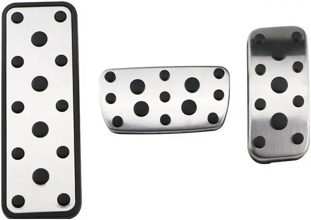 Main image of 1 Set Footrest Gas Brake Pedal Covers For Subaru Impreza Forester Outback Legacy