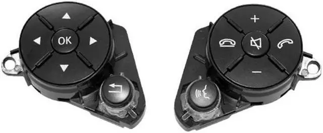 Alt view image 4 of 5 - Acaigel Car Steering Wheel Switch Buttons For Mercedes-Benz W204 W212 X204 W207 C/E/Glk-Class
