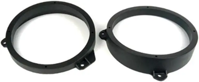 Alt view image 2 of 5 - Acaigel 2Pcs 6.5'' Black Car Front Door Speaker Spacer Replacement For Subaru Forester