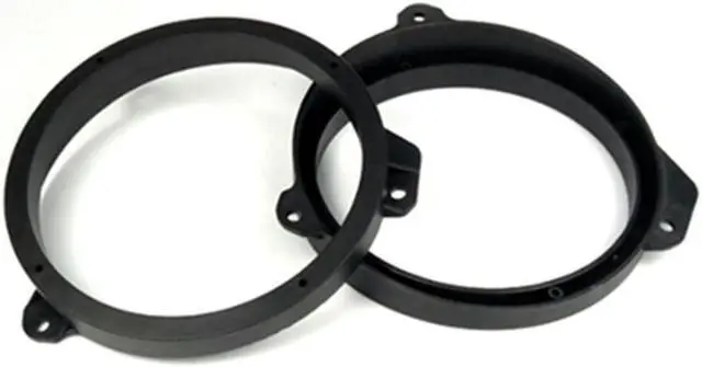Main image of Acaigel 2Pcs 6.5'' Black Car Front Door Speaker Spacer Replacement For Subaru Forester