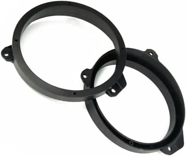 Alt view image 4 of 5 - Acaigel 2Pcs 6.5'' Black Car Front Door Speaker Spacer Replacement For Subaru Forester
