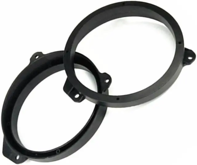 Alt view image 5 of 5 - Acaigel 2Pcs 6.5'' Black Car Front Door Speaker Spacer Replacement For Subaru Forester