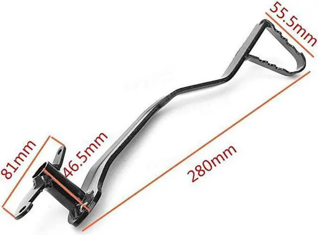 Alt view image 7 of 7 - Acaigel Rear Gear Shift Lever Foot Pedal Shifter For 110cc-150cc Pit Dirt Bike ATV Quad