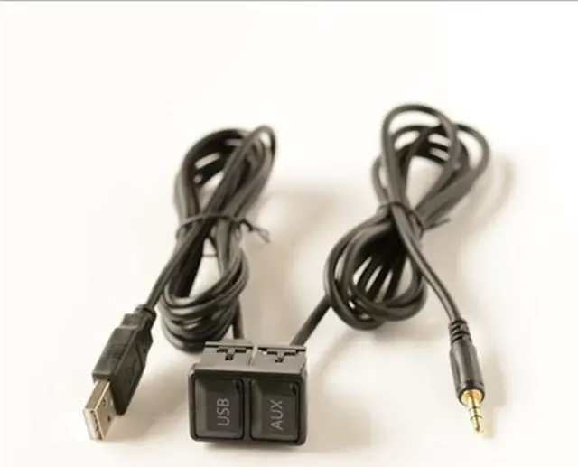 Alt view image 3 of 5 - Yingshan Dash Mount Aux Usb Port Panel Auto Boat Usb Extension Cable Adapter Universal