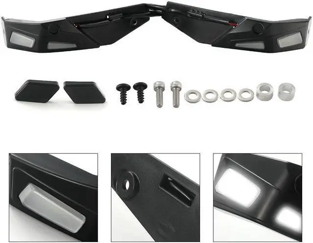 Alt view image 3 of 5 - Yingshan Hand Guard Led Lights Lamps Lighting Kit For Can-Am Ryker 600 900 Sport Rally All Models