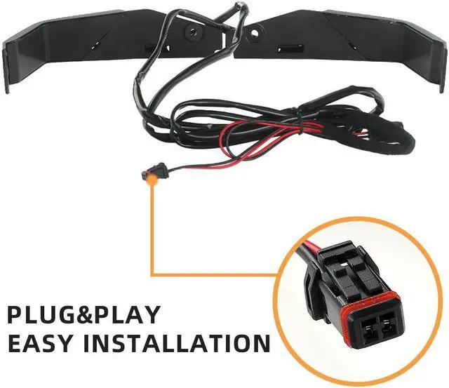 Alt view image 4 of 5 - Yingshan Hand Guard Led Lights Lamps Lighting Kit For Can-Am Ryker 600 900 Sport Rally All Models