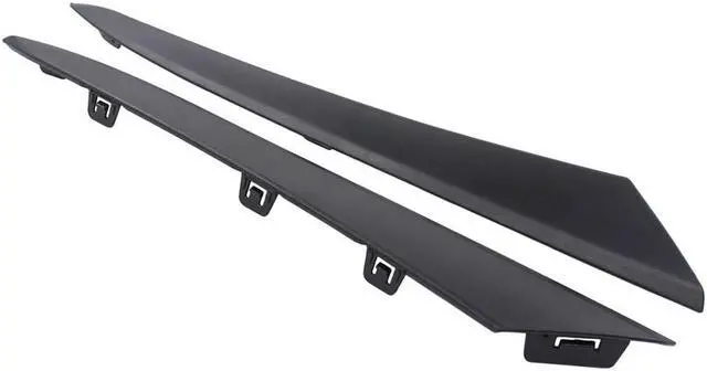 Alt view image 4 of 5 - Yassdwbn 1 Pair Car Headlight Trim Strip 71207-T31-H01 Fit For Honda Civic 4DR 2022-2023