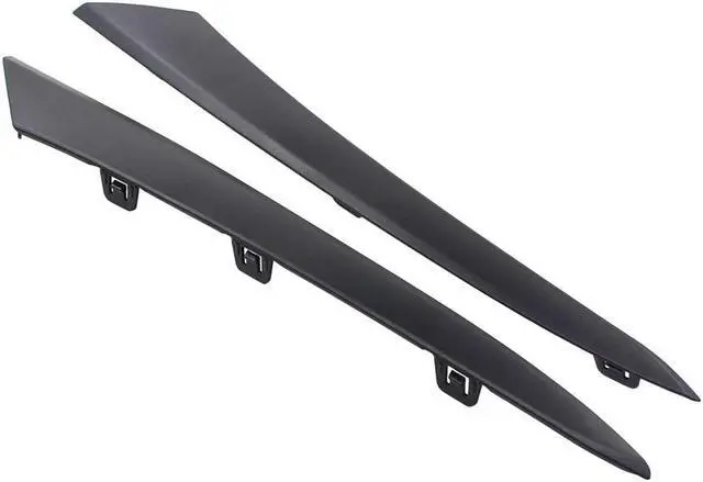 Alt view image 5 of 5 - Yassdwbn 1 Pair Car Headlight Trim Strip 71207-T31-H01 Fit For Honda Civic 4DR 2022-2023