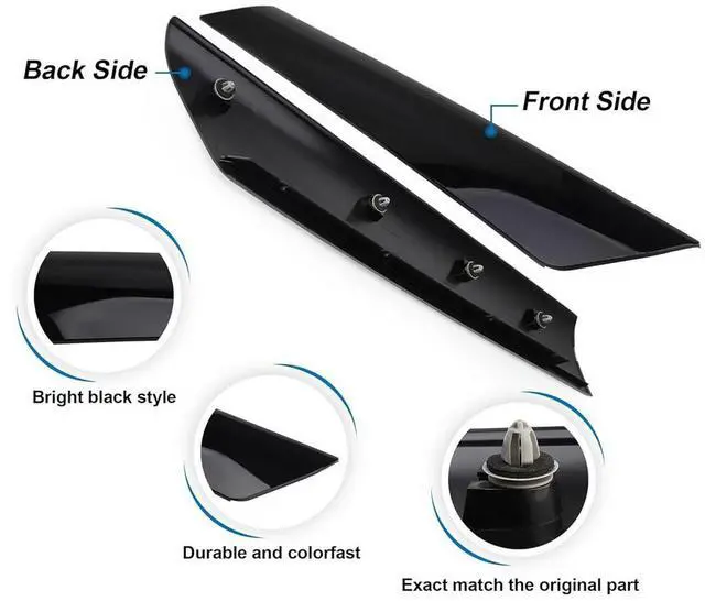 Alt view image 2 of 7 - Acaigel Right Front Windshield Post Trim 51137128158 For Mini Cooper R50 R52 R53 Us Ship