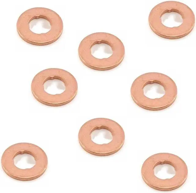 Alt view image 3 of 5 - Acaigel 8Pcs Lr032818 Injector Nozzle Sealing Washers For Land Rover