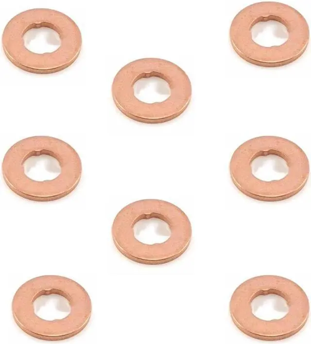 Alt view image 5 of 5 - Acaigel 8Pcs Lr032818 Injector Nozzle Sealing Washers For Land Rover