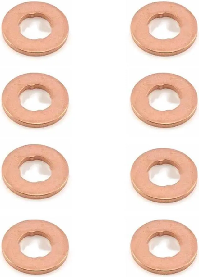 Alt view image 4 of 5 - Acaigel 8Pcs Lr032818 Injector Nozzle Sealing Washers For Land Rover