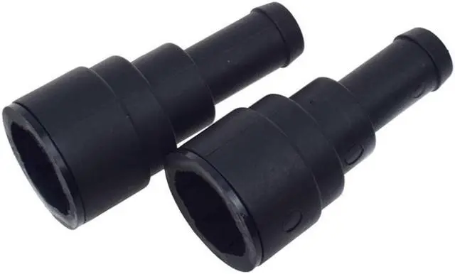 Alt view image 2 of 5 - Yassdwbn 2x Heater Core Coolant Hose Connector Set For 99-14 Chevy Silverado Tahoe Sierra