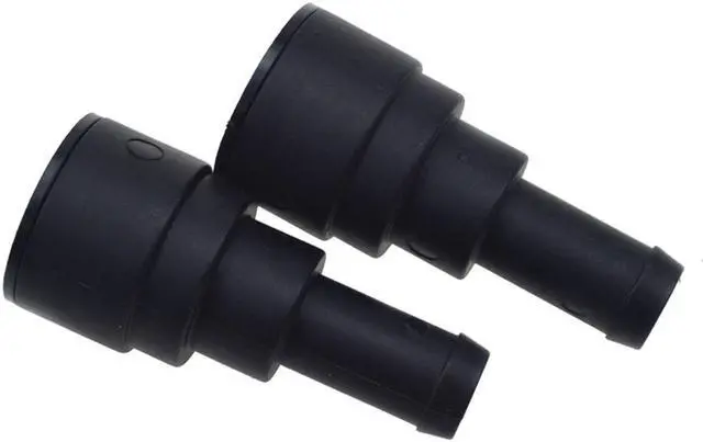Alt view image 3 of 5 - Yassdwbn 2x Heater Core Coolant Hose Connector Set For 99-14 Chevy Silverado Tahoe Sierra
