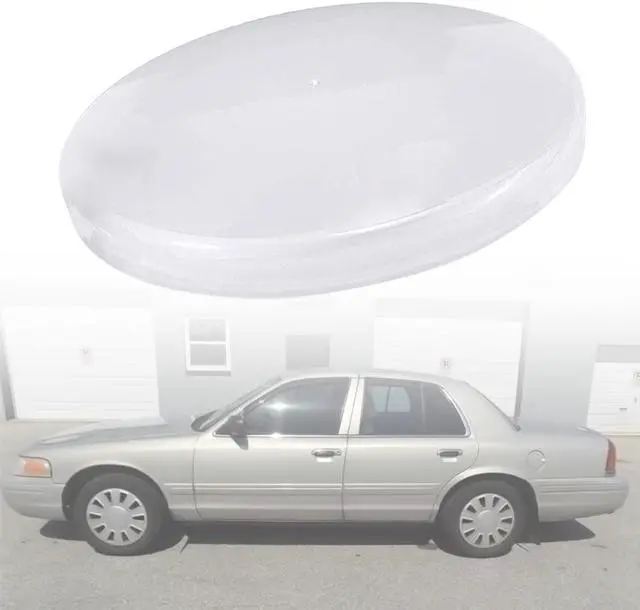 Alt view image 2 of 5 - Yassdwbn 1Pcs Car Roof Dome Light Cover Lens 77-570 Fit For 1998-2011 Ford Crown Victoria