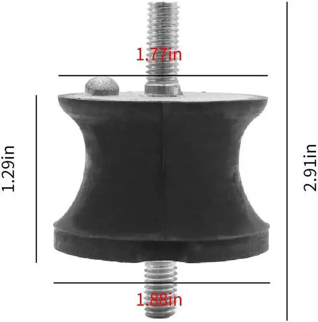 Alt view image 2 of 5 - Paiying 2PCS Transmission Mount 22316771219 For BMW Z3 Z4 M3 128i 318i 323i 328i 335i