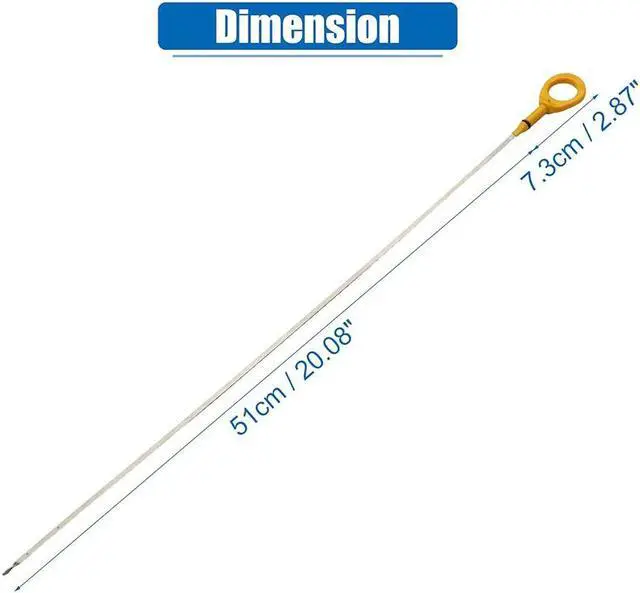 Alt view image 3 of 5 - Yassdwbn New Engine Oil Dipstick For Toyota Lexus Scion 2.4L 4cyl 15301-28031 15301-0H051
