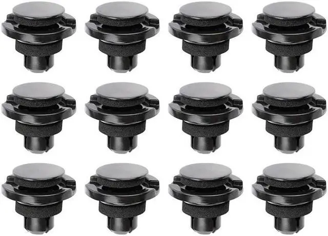 Alt view image 6 of 7 - Yingshan 12PCS Skirt Push Clips 909140055 For Subaru Impreza & WRX STi 2000 - 2020