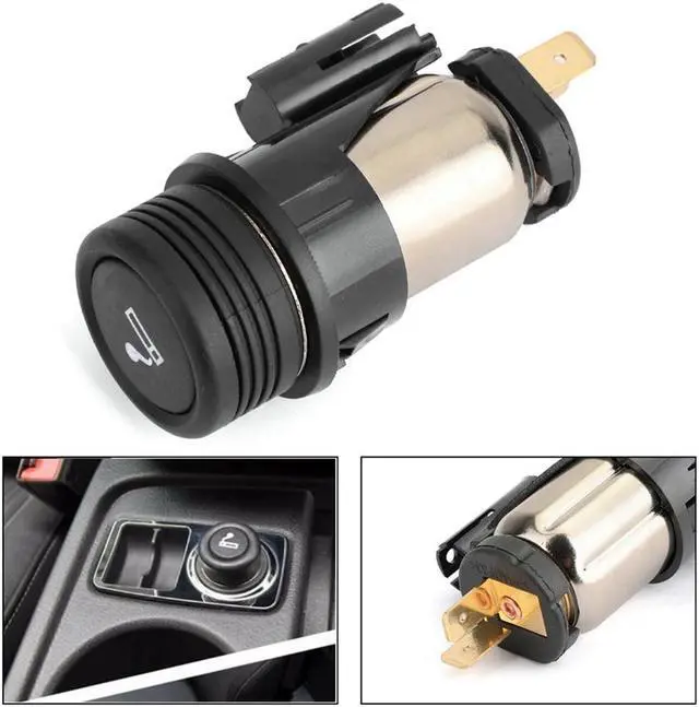 Alt view image 4 of 5 - Yassdwbn Car Plug & Socket Cigarette Lighter For Ford Focus MK I MK2 MK3 MK4 98AG15K047AD
