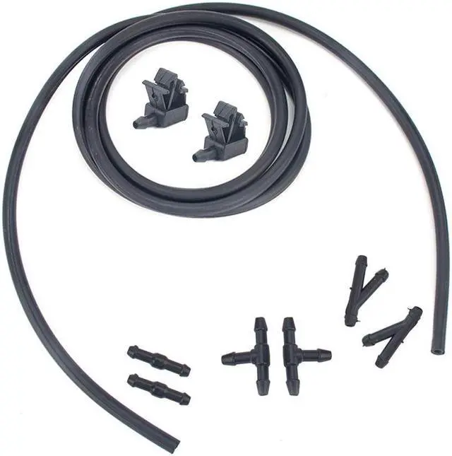 Main image of Yassdwbn Windshield Wiper Washer Nozzle Spray Jet & Hose for Citroen Berlingo MK2 Peugeot