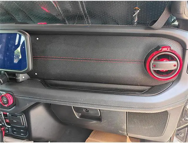 Alt view image 4 of 5 - Furulu Right Side Passenger Handle Storage Box  Fit For Jeep Wrangler JL JT 2024 Accessories