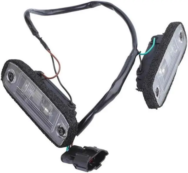 Main image of Yassdwbn Rear License Plate Lamp Light Pair Left + Right For Kia Sorento 2011 2012 2013