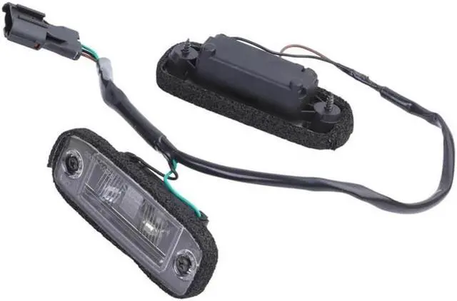 Alt view image 2 of 5 - Yassdwbn Rear License Plate Lamp Light Pair Left + Right For Kia Sorento 2011 2012 2013