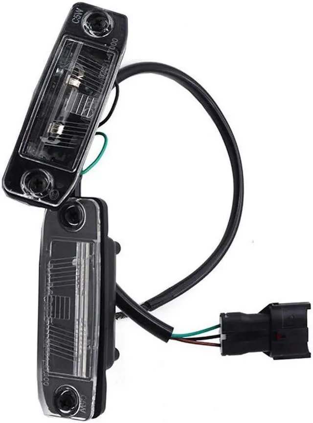 Alt view image 4 of 5 - Yassdwbn Rear License Plate Lamp Light Pair Left + Right For Kia Sorento 2011 2012 2013